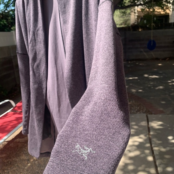 ARC’TERYX open cardigan Heather grey size S/P - Picture 4 of 14